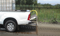IBC tank spray rig dust suppression vehicle