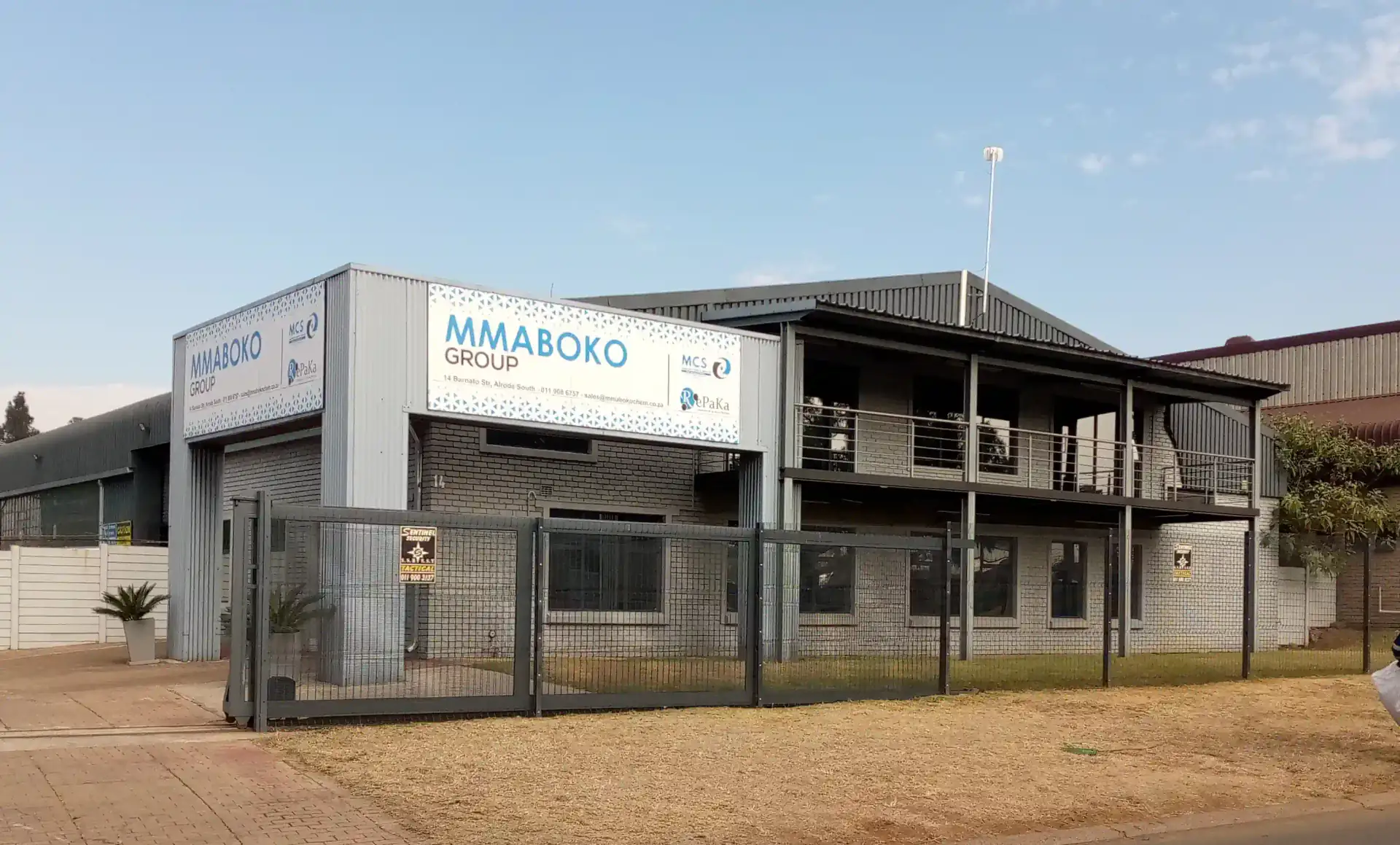 MmaBoko Chemical Services team and facility